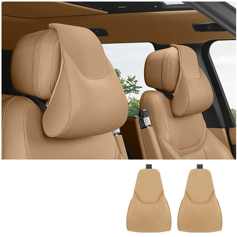 Additional product photo of Range Rover Ergonomic Memory Foam Car Neck Pillow & Lumbar Support Cushion (2023–2026)