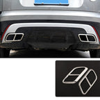 Additional product photo of Range Rover Velar SV-Style Quad Exhaust Tip Surrounds (2017–2023)