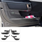 Compatible with 2017-2026 Discovery 5 Door Kick Panels, Carbon Fiber Pattern, 4 Pieces