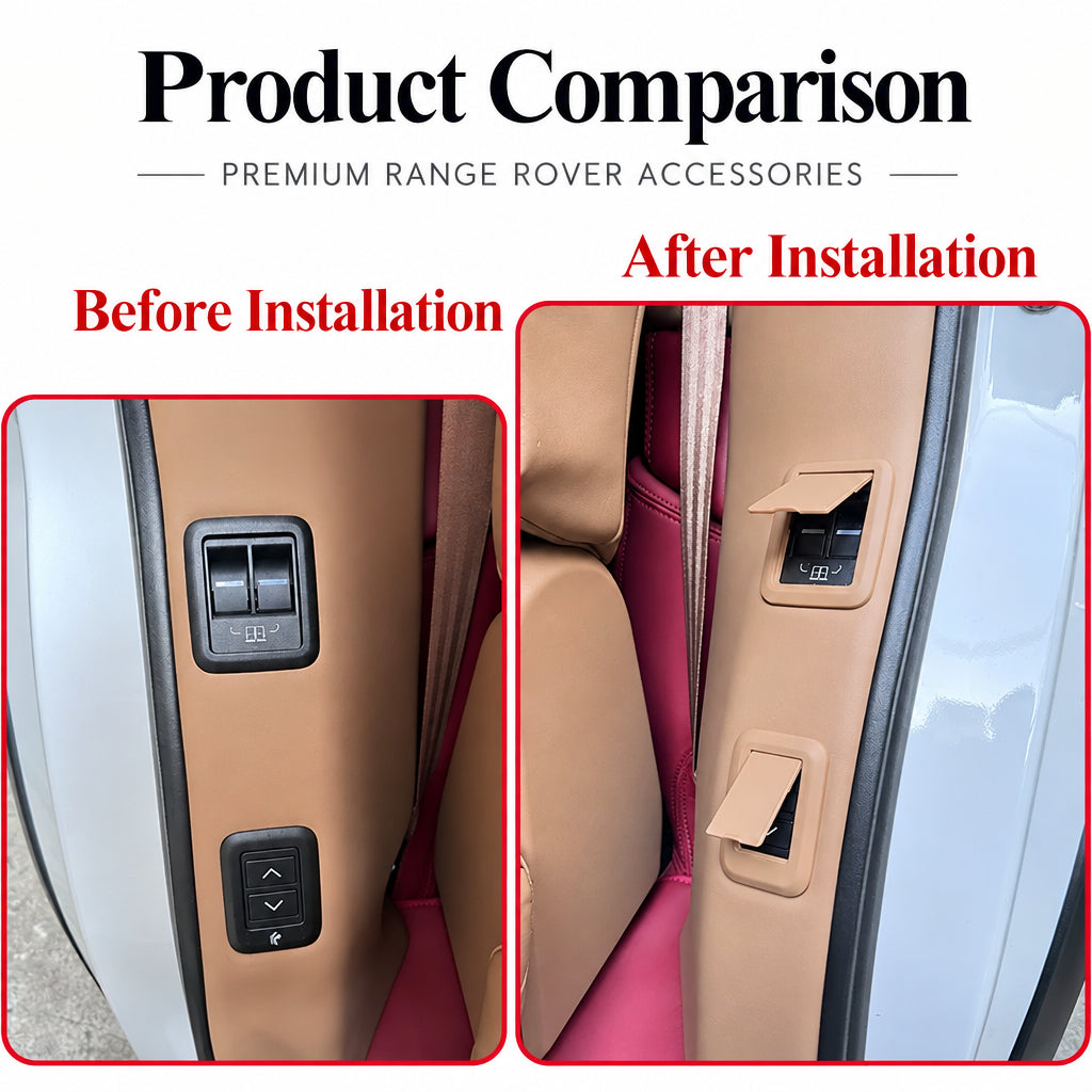 2023-2026 Range Rover Rear Seat Adjustment Anti-Touch Button Covers