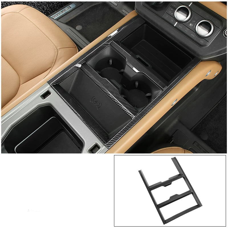 Additional product photo of Land Rover Defender 90/110/130 Center Console Anti-Scratch Panel & Shifter Frame Trim (2025–2026)