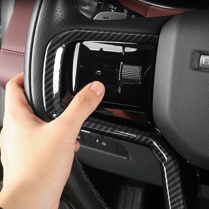 Additional product photo of 2022-2025 Discovery Sport Steering Wheel Button Decorative Trim Frame