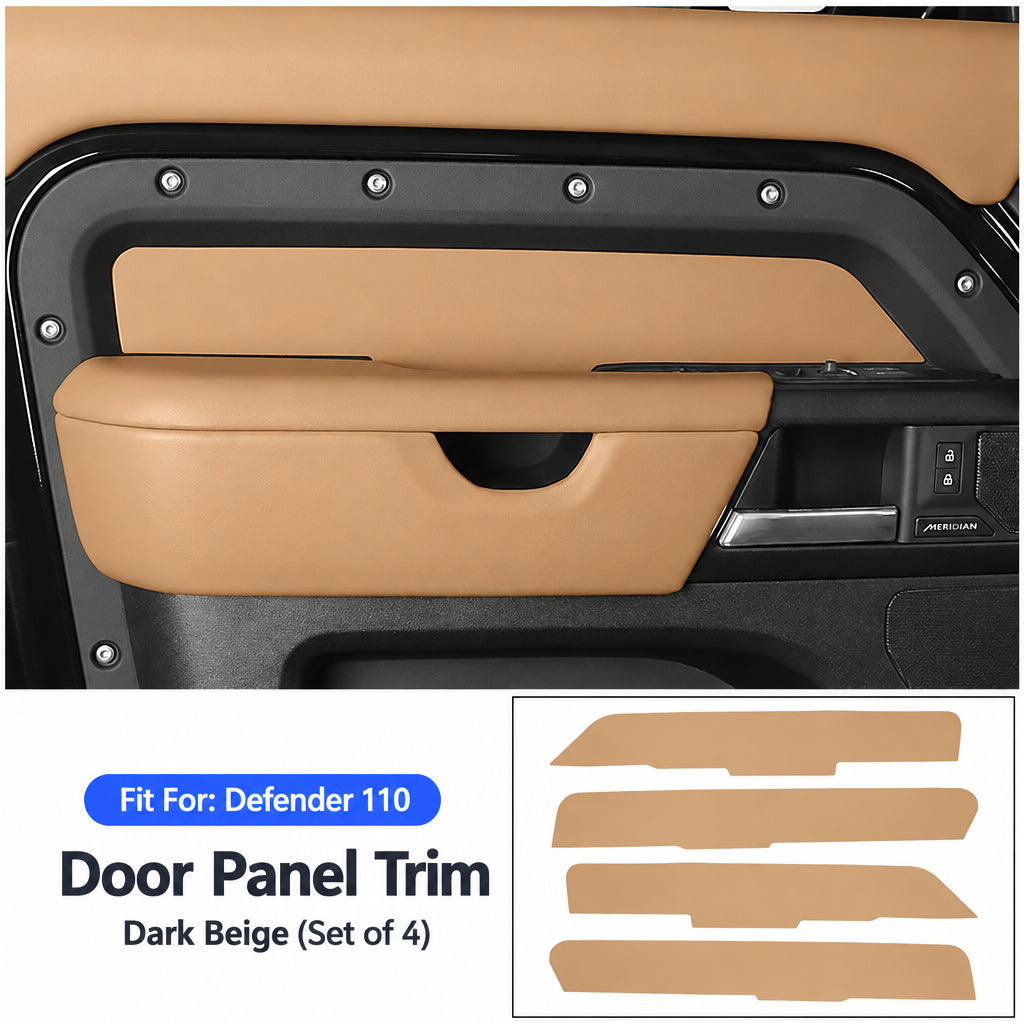 Compatible with 2020-2026 Defender 90/110/130 Interior Door Panel Protective Trim