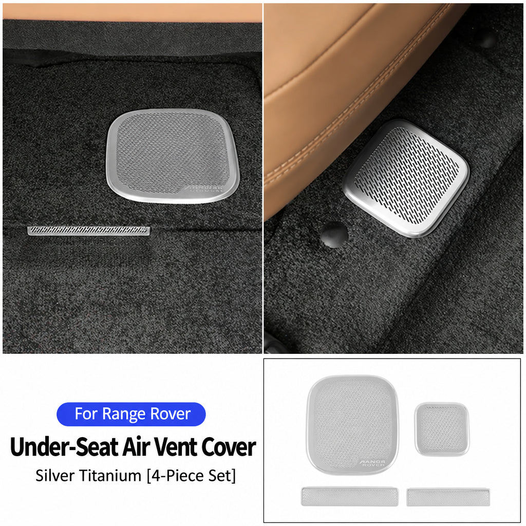 Compatible with 2023-2026 Range Rover Sport Under-Seat Air Vent Grille Covers