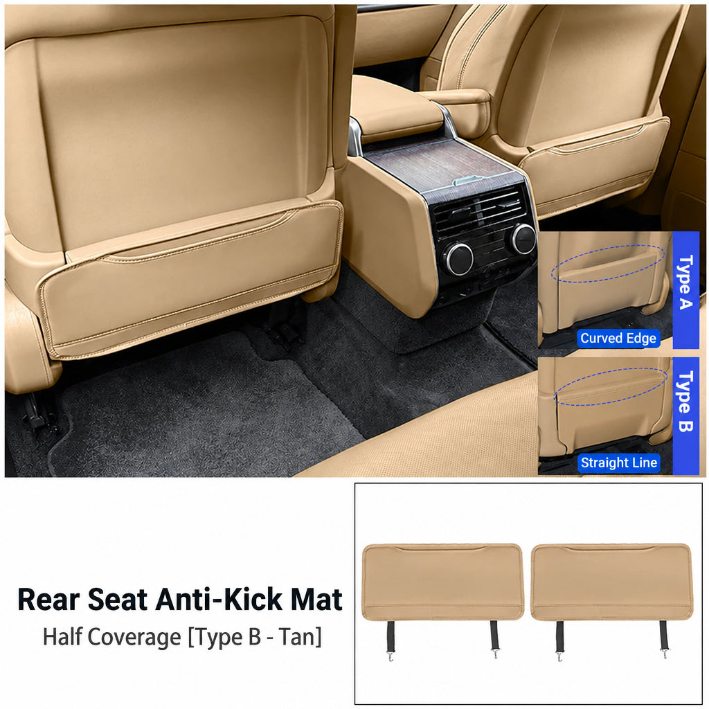 2023-2026 Range Rover & Sport Seat Back Anti-Kick Pads