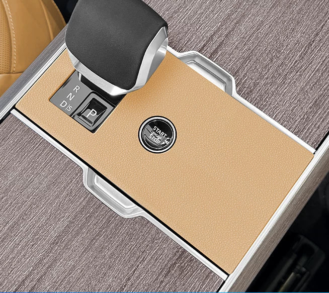 Additional product photo of 2024-2026 Range Rover Central Control Panel Gear Frame Protective Decorative Sticker