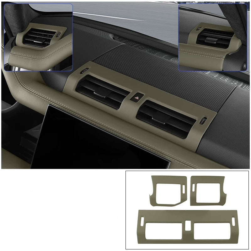 Additional product photo of Land Rover Defender 90/110/130 Dashboard Air Vent Outlet Bezel Trim Covers (2020–2026)