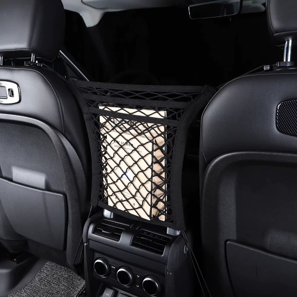 Additional product photo of Defender 90/110/130 Front Seat Back Storage Mesh Net Organizer (2020–2026)