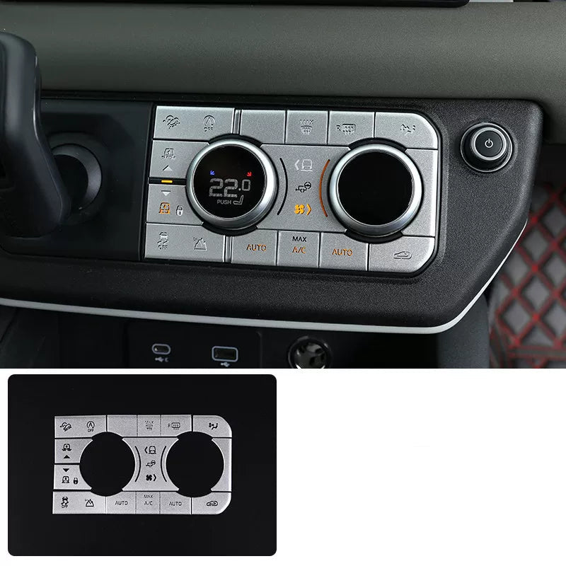 Additional product photo of Land Rover Defender 90/110/130 Overhead Sunroof Switch Button Decal Overlays (2020–2026)