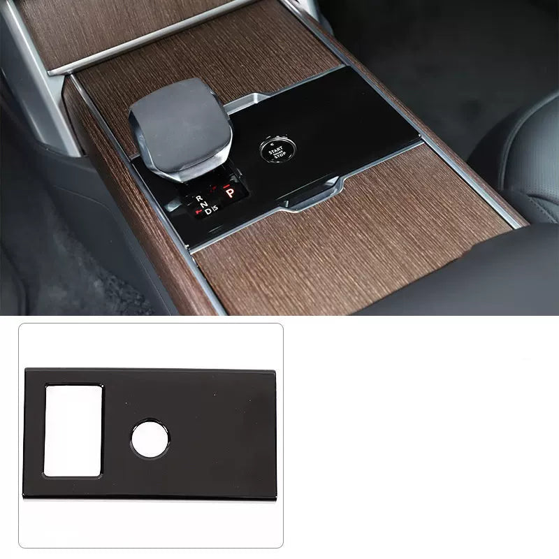 Additional product photo of 2024-2026 Range Rover Central Control Panel Gear Frame Protective Decorative Sticker