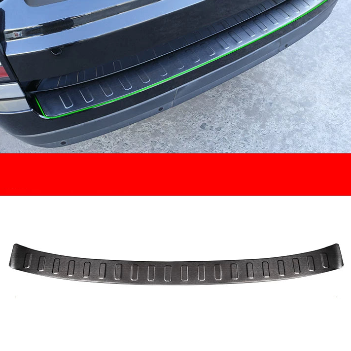Additional product photo of Range Rover Rear Bumper Trunk Sill Scuff Plate & Scratch Guard (2013–2022)