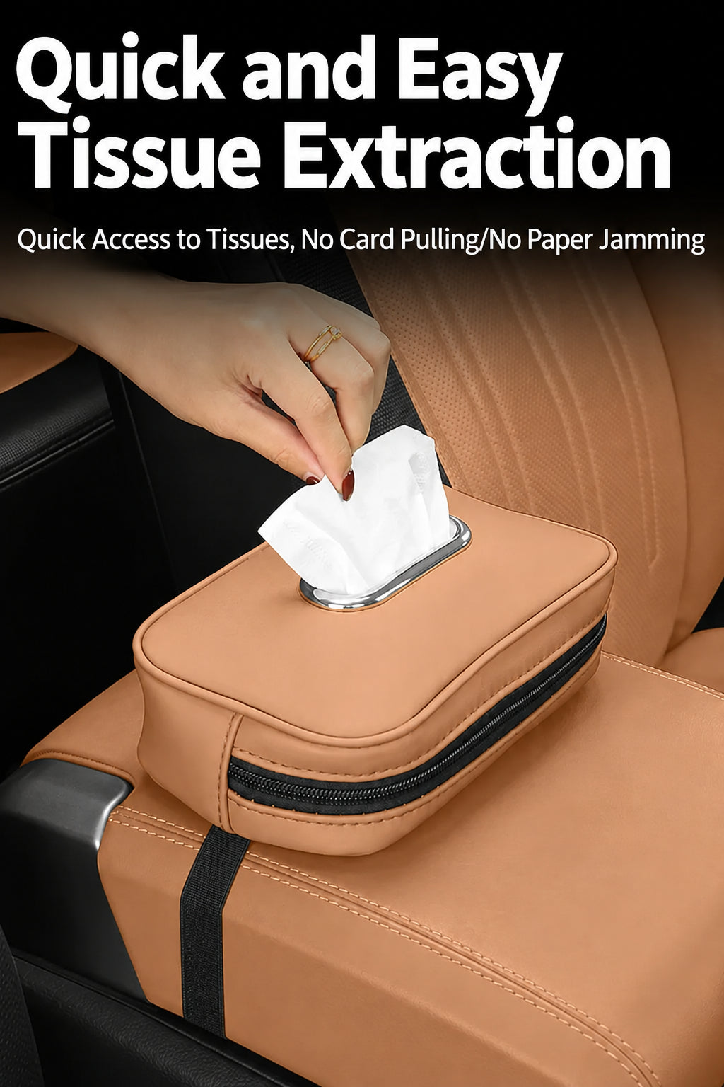Leather Car Tissue Box - Full Model Lineup