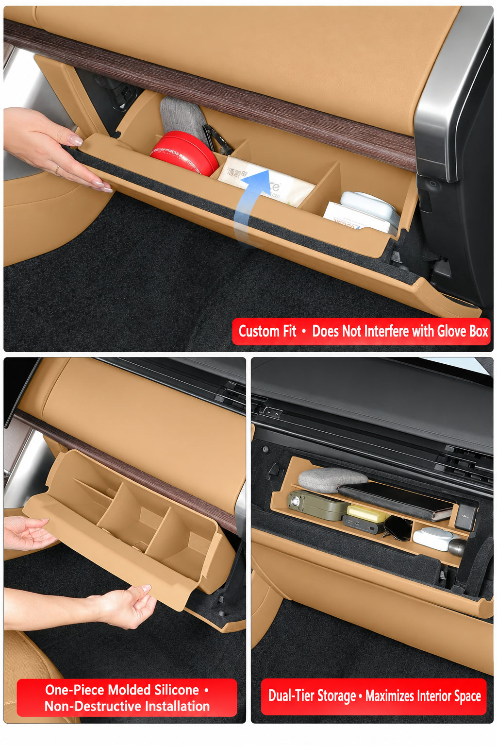 2023-2026 Range Rover & Sport Glove Box Organizer Tray