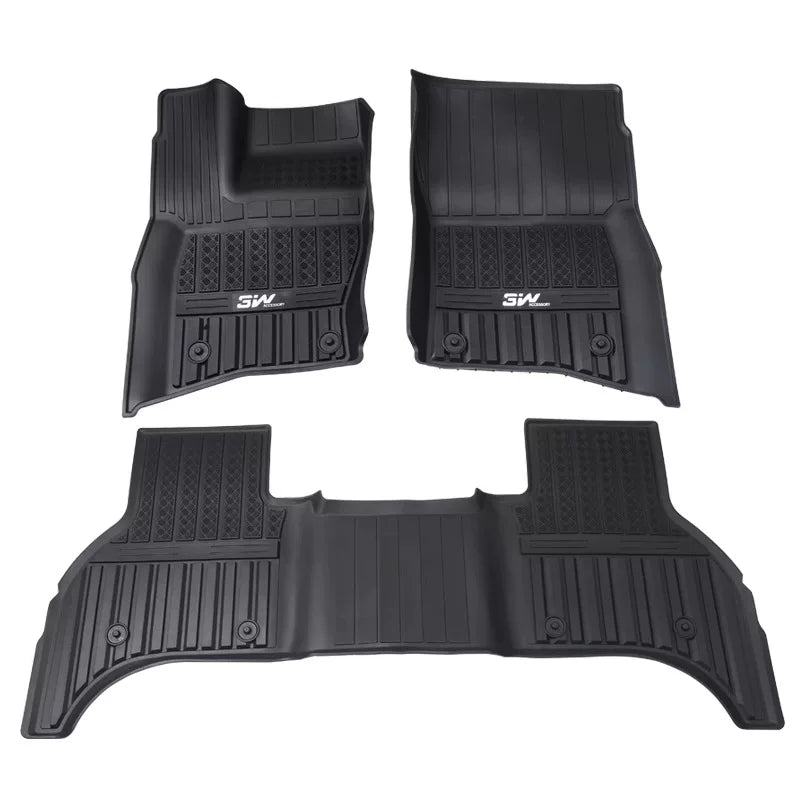 Compatible with 2020-2026 Defender 90/110/130 All-Weather TPE Floor Mats