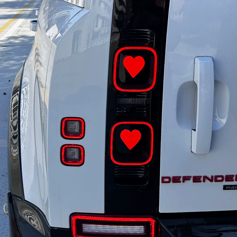 Compatible with 2020-2026 Defender 90/110/130 Creative Tail Light Decal Stickers