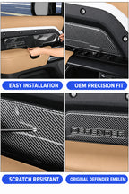 Compatible with 2020-2026 Defender 90/110/130 Interior Door Panel Trim Frame