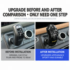 Compatible with 2020-2026 Defender 90/110/130 Crystal Gear Shift Knob Cover