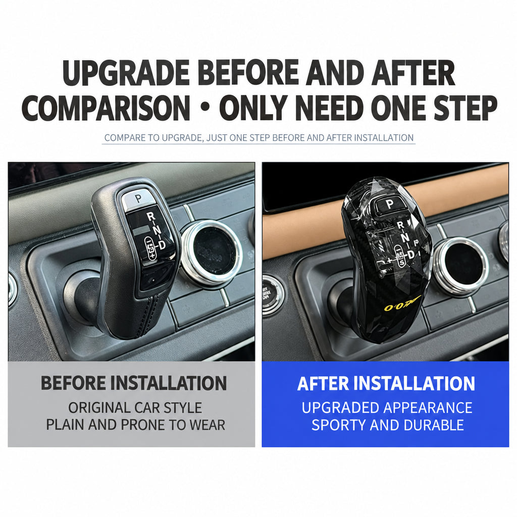 Before and after installation comparison