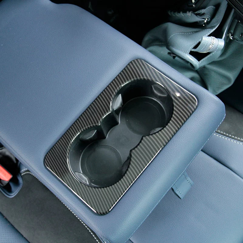 Compatible with 2017-2025 Discovery 5 Rear Cup Holder Frame Trim
