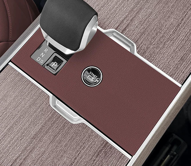 Additional product photo of 2024-2026 Range Rover Central Control Panel Gear Frame Protective Decorative Sticker
