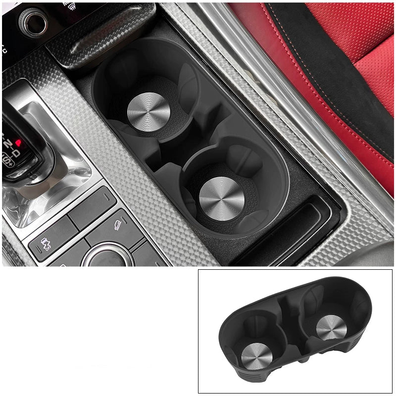 Additional product photo of 2013-2022 Range Rover Sport Rear Armrest Cup Holder Silicone Waterproof Protection Pad
