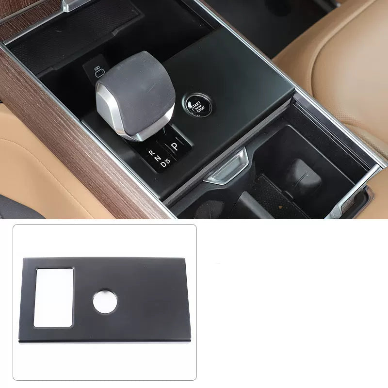 Additional product photo of 2024-2026 Range Rover Central Control Panel Gear Frame Protective Decorative Sticker