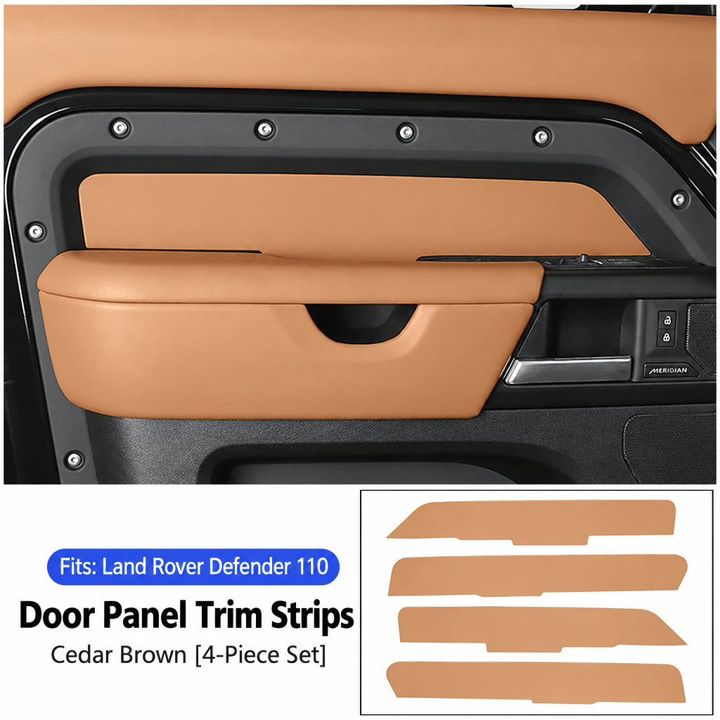 Compatible with 2020-2026 Defender 90/110/130 Interior Door Panel Protective Trim