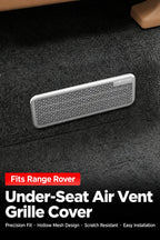 Compatible with 2023-2026 Range Rover Sport Under-Seat Air Vent Grille Covers
