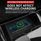 Compatible with 2024-2026 Range Rover Sport Wireless Charging Area Silicone Mat