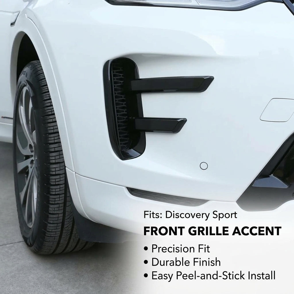 Compatible with 2020-2023 Discovery Sport Front Air Intake Grille, Gloss Black