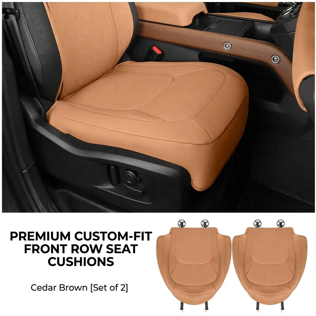 Additional product photo of Defender (2020-2026) Seat Covers, Breathable Leather Seat Cushion Set for 90 / 110 / 130