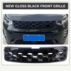 Compatible with 2020-2025 Discovery Sport Front and Rear Air Intake Grille Guards, Bright Black