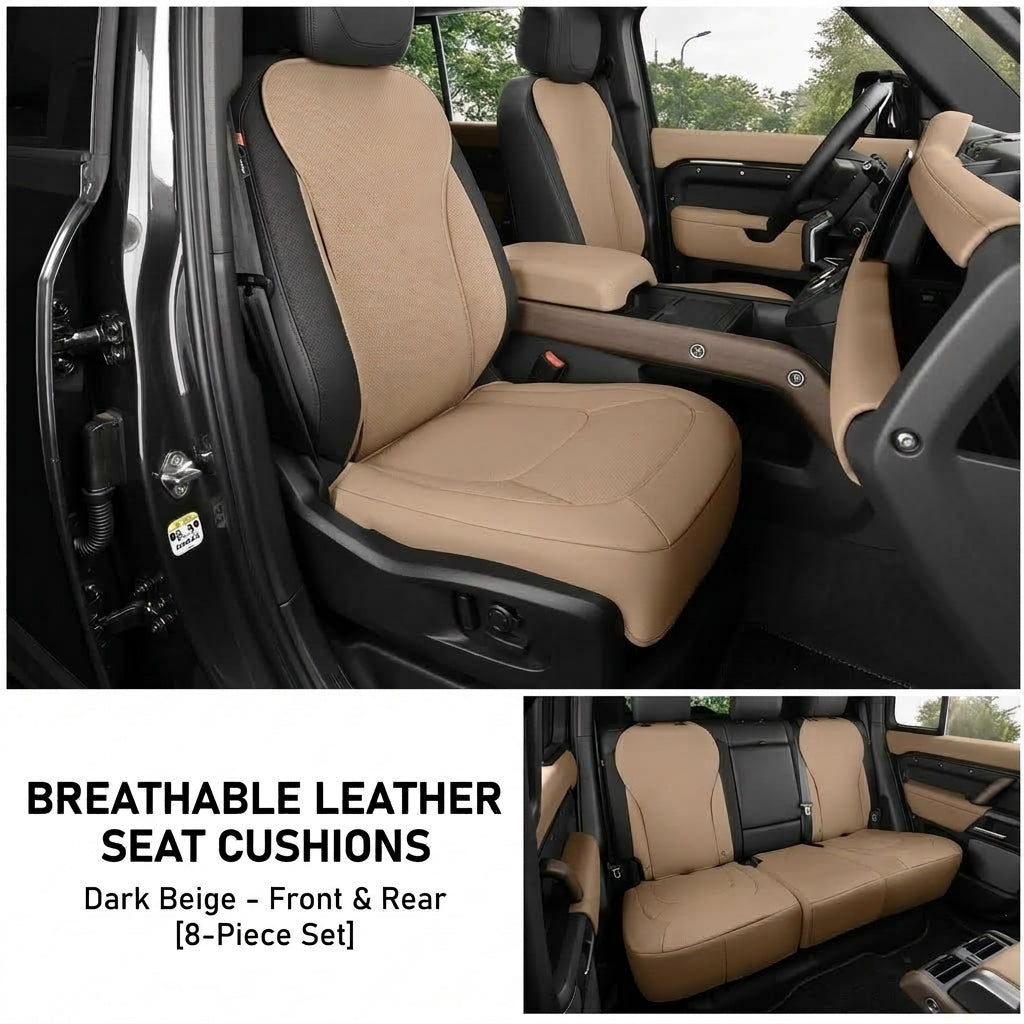 Additional product photo of Defender (2020-2026) Seat Covers, Breathable Leather Seat Cushion Set for 90 / 110 / 130