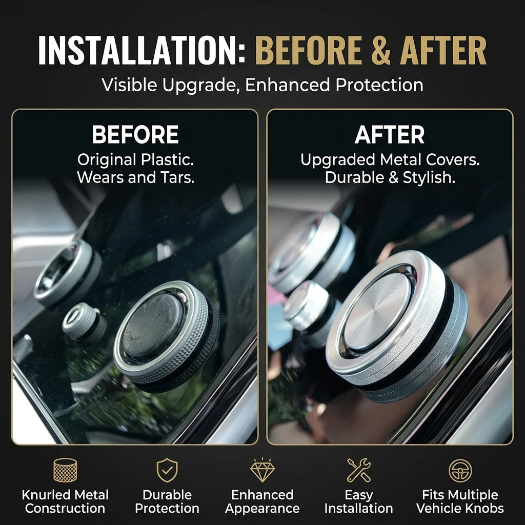 Before and after installation comparison