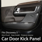 Compatible with 2017-2026 Discovery 5 Door Kick Panels, Carbon Fiber Pattern, 4 Pieces