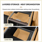 Additional product photo of 2023–2026 Range Rover (5-Seat) Rear Armrest Storage Box Silicone Mats