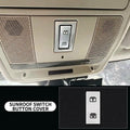 Additional product photo of 2012-2026 Range Rover Evoque Sunroof Button Decals