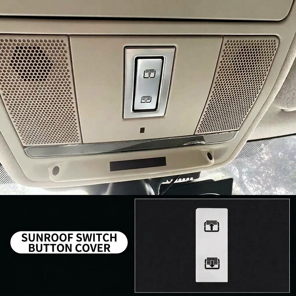 Additional product photo of 2012-2026 Range Rover Evoque Sunroof Button Decals