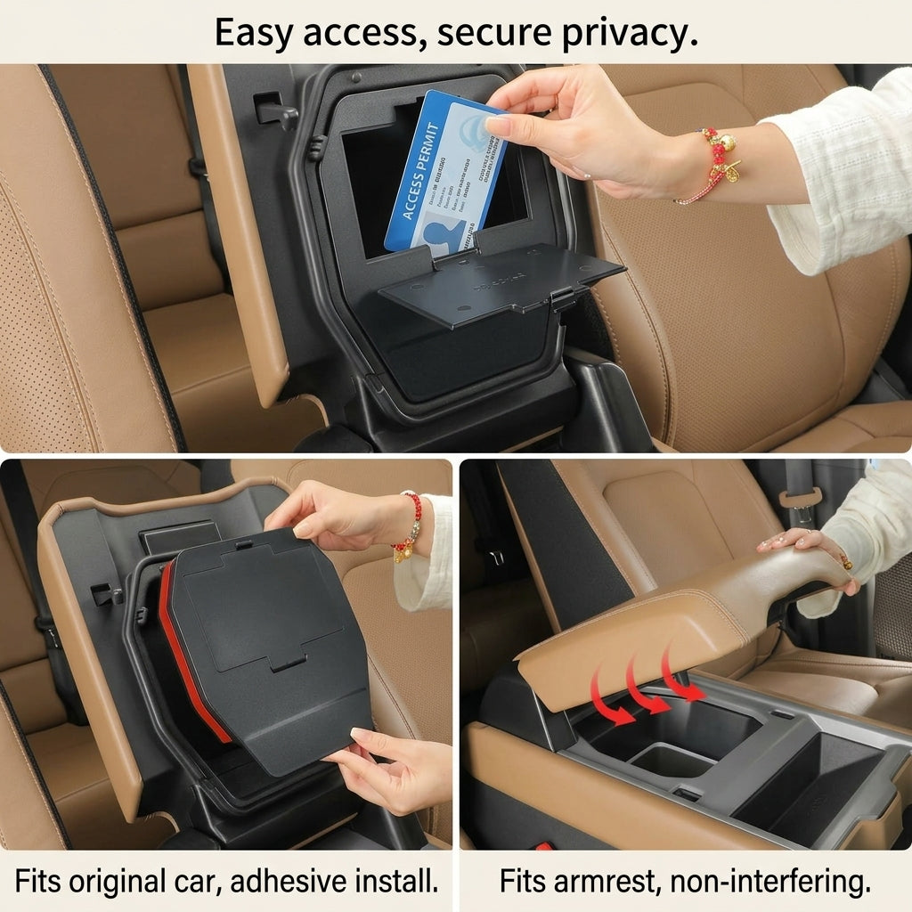 Additional product photo of 2020-2026 Defender Center Armrest Storage Compartment