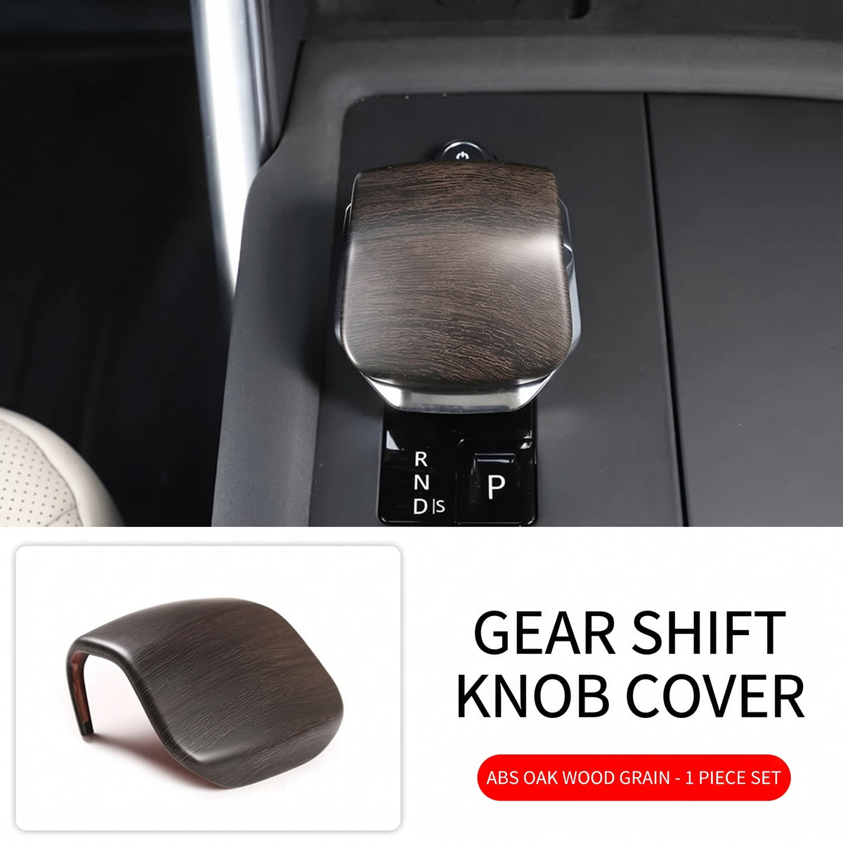Product photo of Gear Shift Knob Cover Center Console Shifter Trim