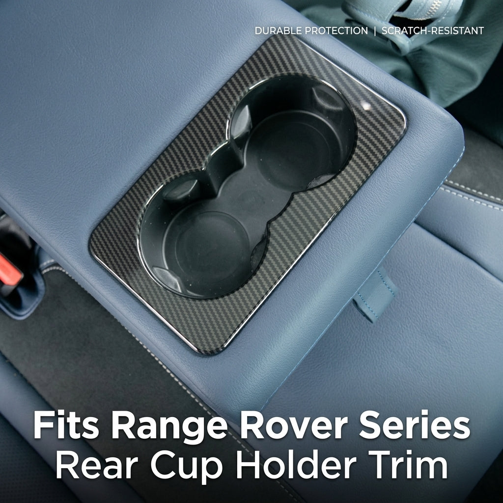 Compatible with 2017-2025 Discovery 5 Rear Cup Holder Frame Trim