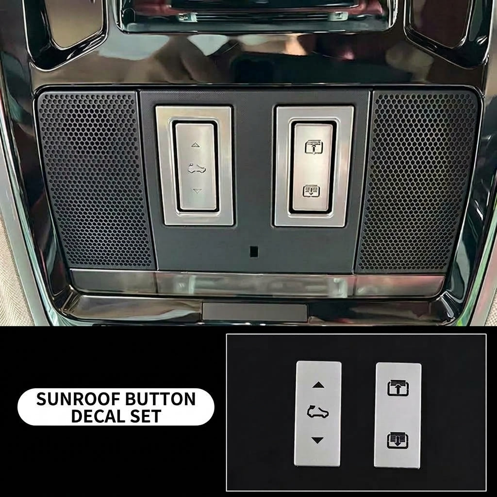 Product photo of Range Rover Sunroof Button Decals