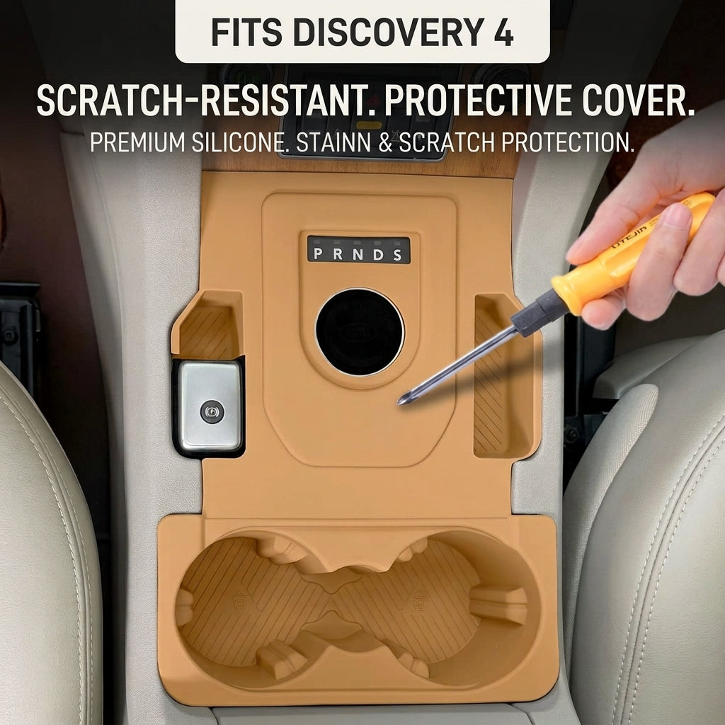 Additional product photo of 2013-2016 Discovery 4 Center Console Silicone Mat