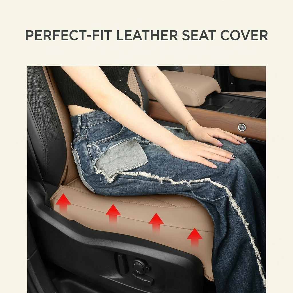 Additional product photo of Defender (2020-2026) Seat Covers, Breathable Leather Seat Cushion Set for 90 / 110 / 130