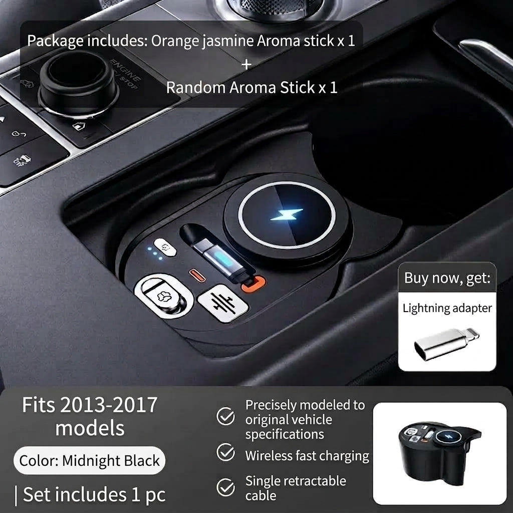 Additional product photo of Range Rover Center Console Wireless Charging Dock with Aromatherapy Diffuser