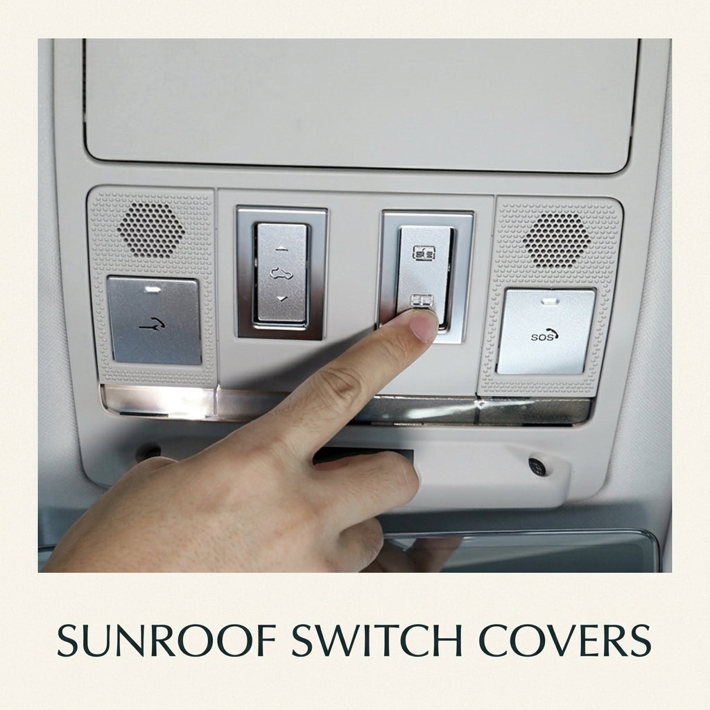 Product photo of Sunroof Button Decals