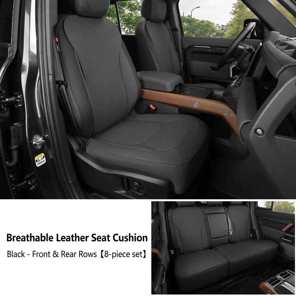 Additional product photo of Defender (2020-2026) Seat Covers, Breathable Leather Seat Cushion Set for 90 / 110 / 130
