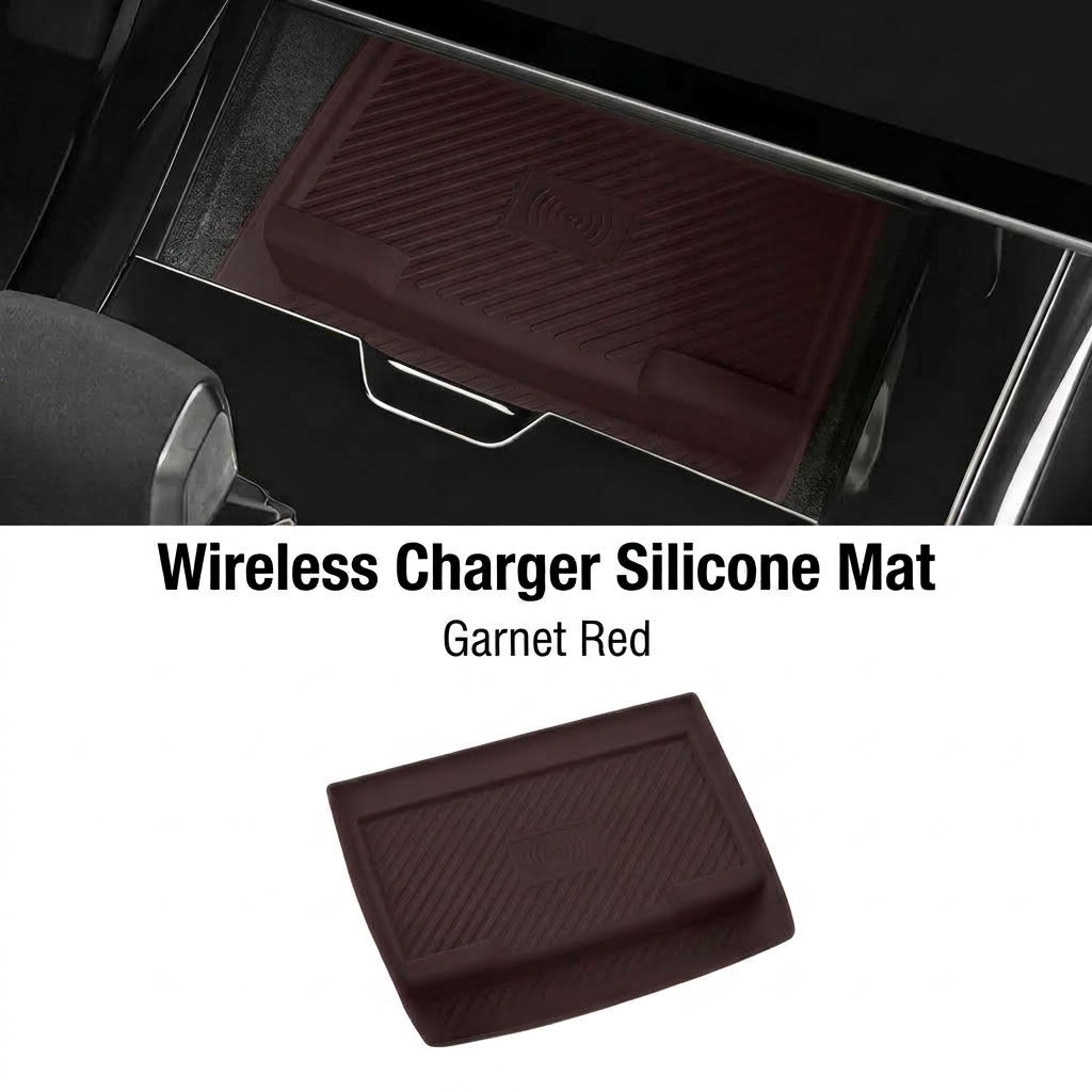 Compatible with 2024-2026 Range Rover Sport Wireless Charging Area Silicone Mat