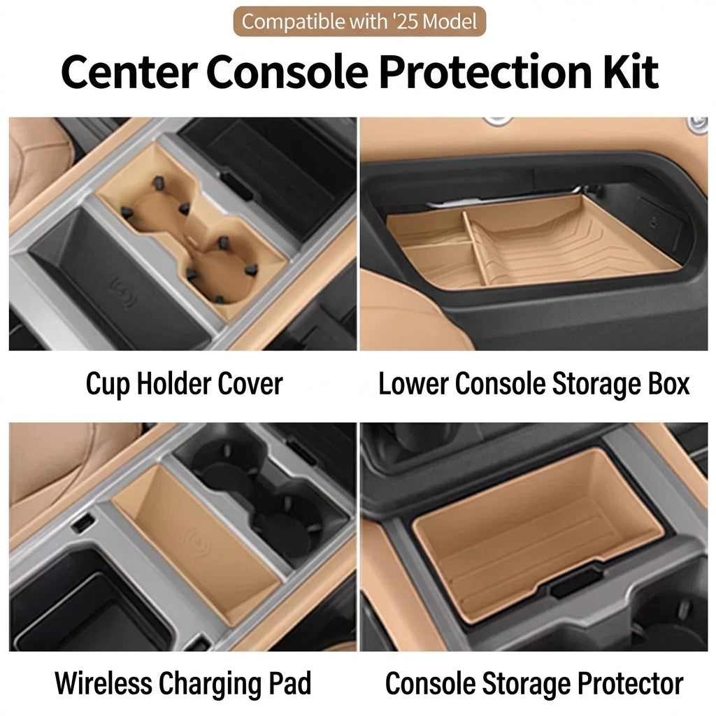 Additional product photo of 2020-2026 Defender 110/90/130 Central Control Dashboard Decorative Panel (OEM Color Match)
