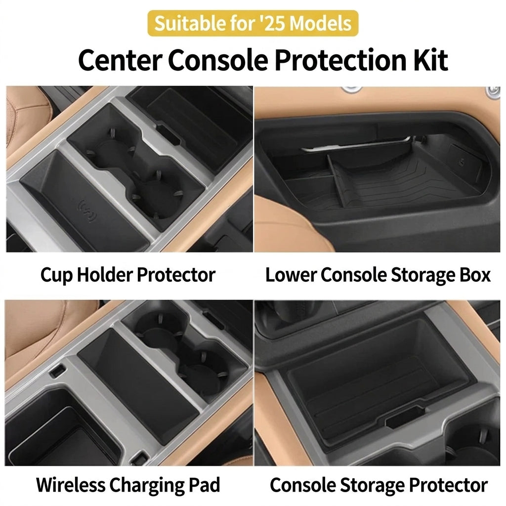 Additional product photo of 2020-2026 Defender 110/90/130 Central Control Dashboard Decorative Panel (OEM Color Match)
